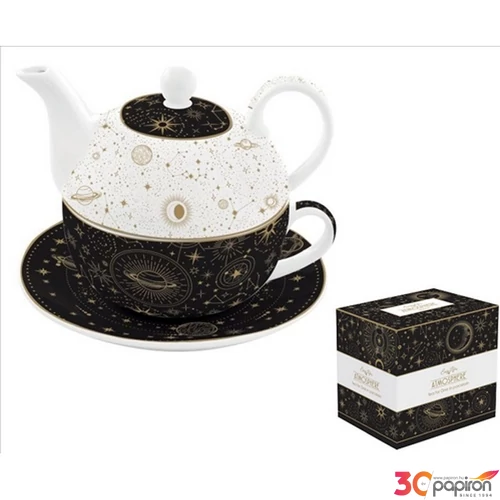 Teáskészlet Porcelán 3,5dl Atmosphere, Celestial