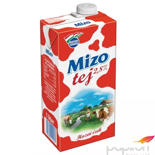 Tej tartós Mizo 2, 8% 1L visszazárható doboz