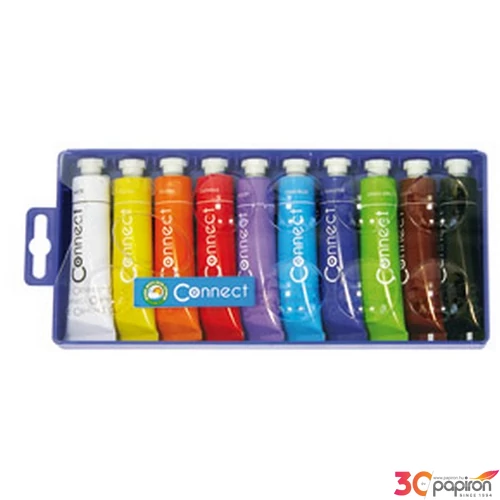 Tempera 10-es Connect 10x18ml, PVC dobozban iskolaszezonos termék