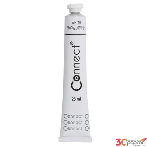 Tempera 25ml fehér fehér, tubusos
