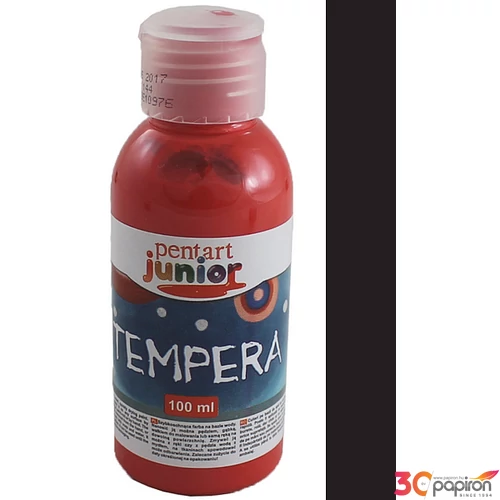 Tempera 100ml Pentart junior fekete