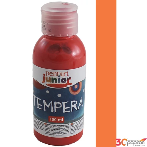 Tempera 100ml Pentart junior napsárga