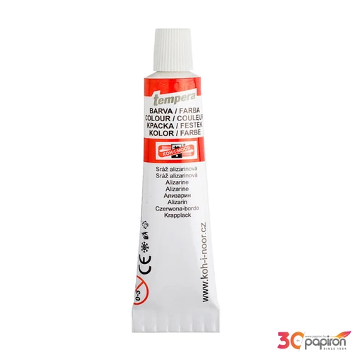 Tempera 16ml KOH 162603 Koh-I-Noor narancs cinóber piros iskolaszer- tanszer
