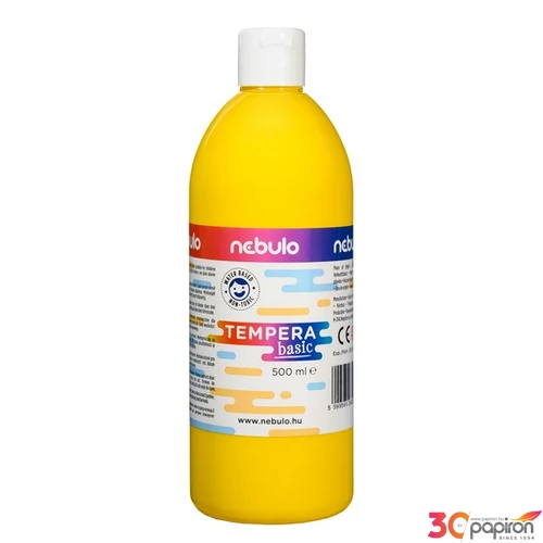 Tempera 500ml Nebulo sárga 