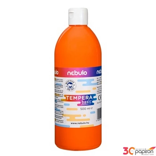 Tempera 500ml Nebulo narancssárga 