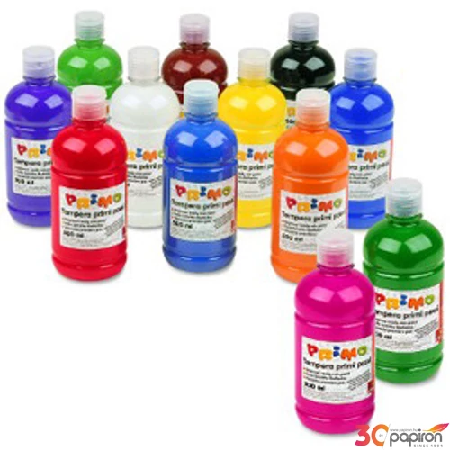 Tempera 500ml Omega Primo okkersárga iskolaszezonos termék