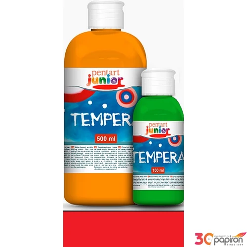 Tempera 500ml Pentart junior tűzpiros