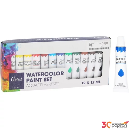 Tempera ARTIS '24 10 színű 12 ml kpm
