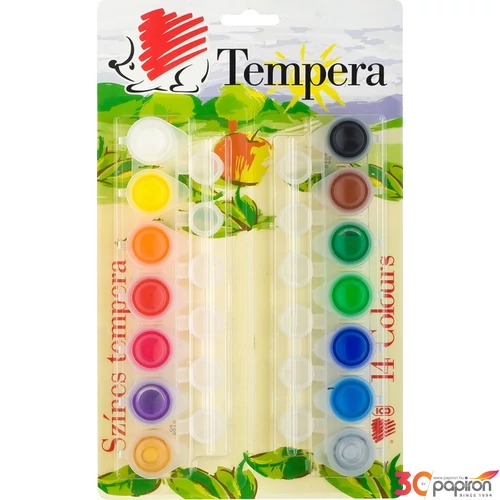 Tempera tégelyes ICO Süni 14x5ml iskolaszer- tanszer
