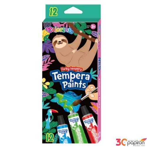 Tempera lajhár Wildkid tubusos 12ml 12szín