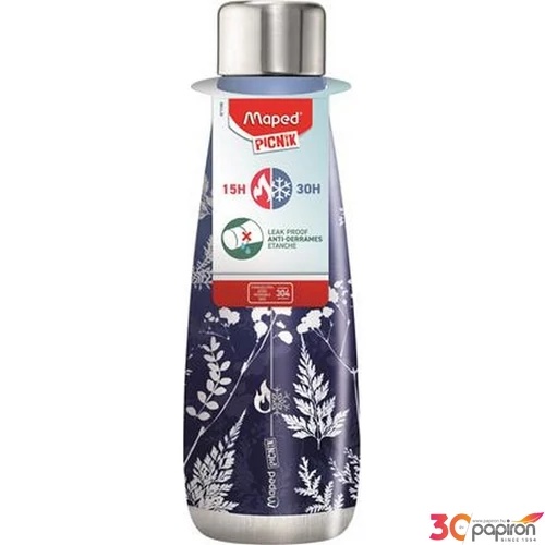 Termosz 500ml Maped Picnik duplafalú, rozsdamentes acél Concept Adult, kéknyomatos