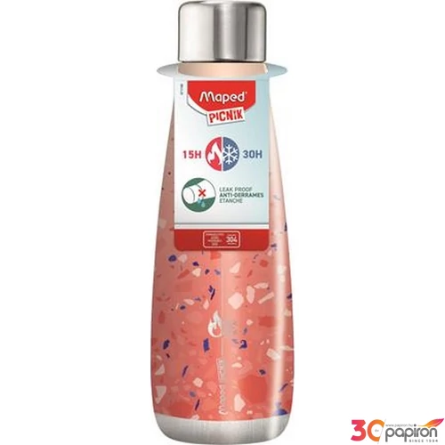 Termosz 500ml Maped Picnik duplafalú, rozsdamentes acél Concept Adult, terrazzo