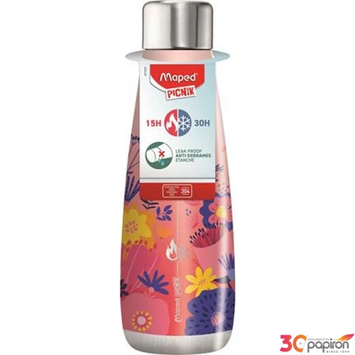 Termosz 500ml Maped Picnik duplafalú, rozsdamentes acél Concept Adult, virágmintás