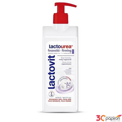 Testápoló 400ml LACTOVIT Lactourea" bőrfeszesítő