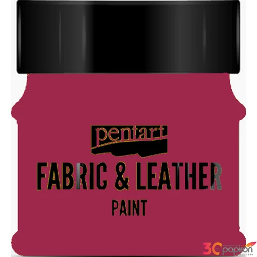 Textil és bőrfesték 50ml Pentart bordó
