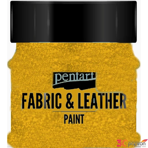 Textil és bőrfesték 50ml Pentart csillogó arany 