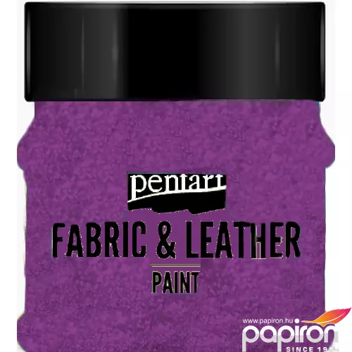 Textil és bőrfesték 50ml Pentart csillogó lila