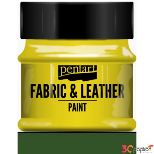 Textil és bőrfesték 50ml Pentart fenyőzöld 
