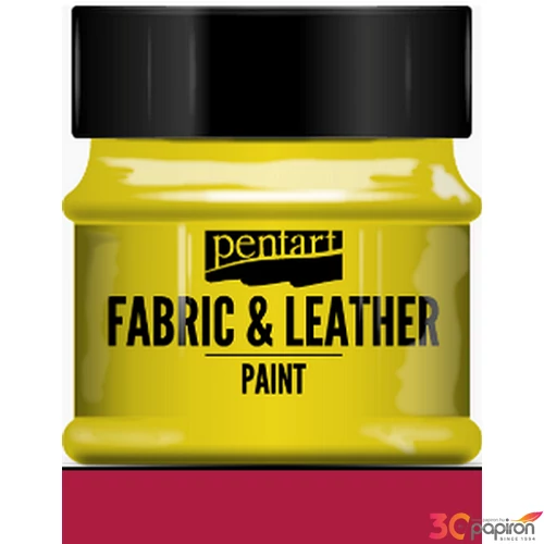Textil és bőrfesték 50ml Pentart piros