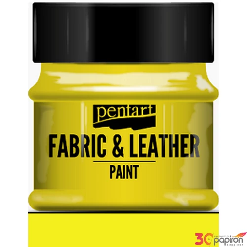 Textil és bőrfesték 50ml Pentart sárga