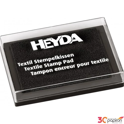 Textil nyomda HEYDA (6 x 4 cm)  fekete  204888590