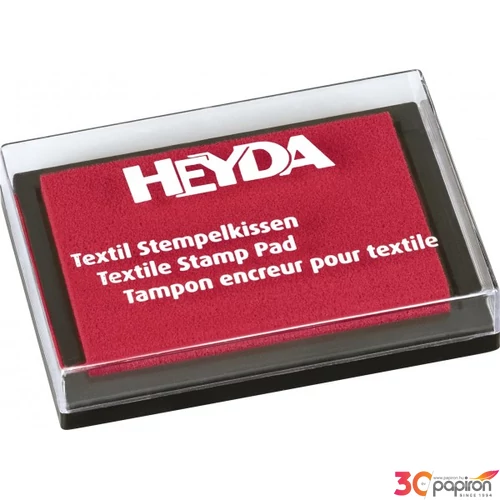 Textil nyomda HEYDA (6 x 4 cm)  piros  204888524