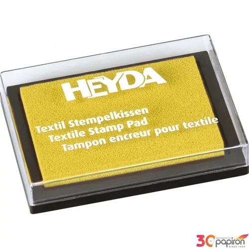 Textil nyomda HEYDA (6 x 4 cm)  sárga  204888510