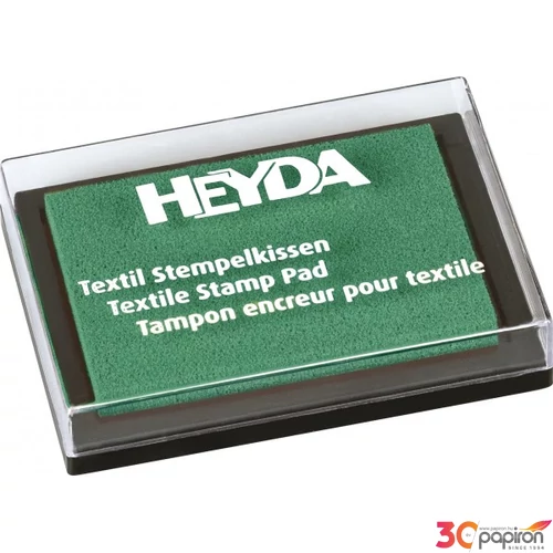Textil nyomda HEYDA (6 x 4 cm)  sötétzöld  204888559