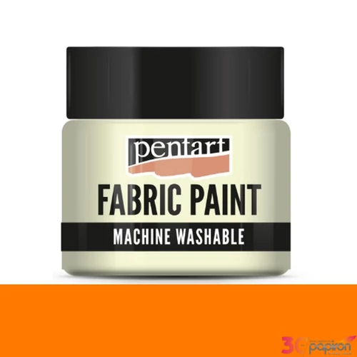 Textilfesték 30ml Pentart sötétben világító narancs