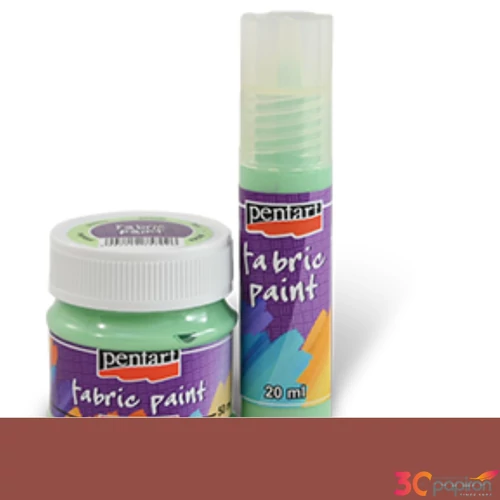 Textilfesték 50ml Pentart sötétbarna