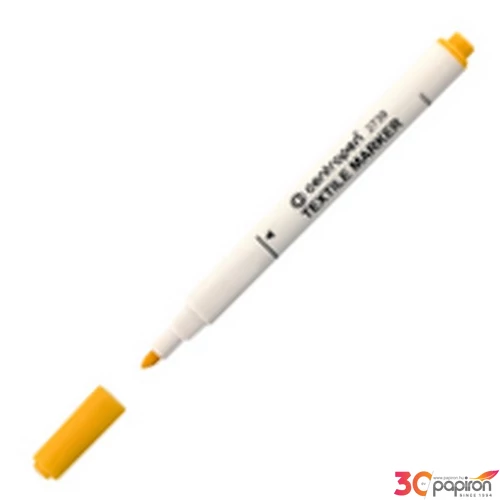 Textilmarker Centropen 2739 sárga textilfilc marker, filctoll