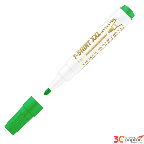 Textilmarker T-SHIRT ICO XXL zöld textilfilc - kreatív termék