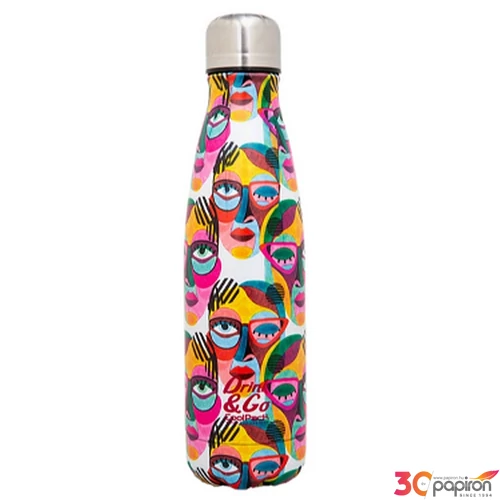 Thermo kulacs Cinco arcok) 500ml ,