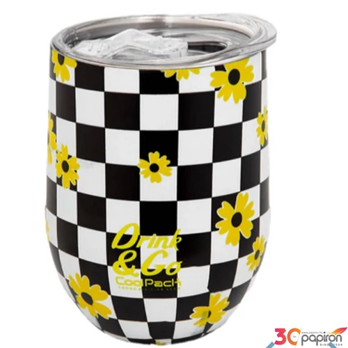 Thermo pohár Chess flow sakk) 350ml ,