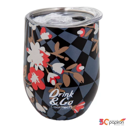 Thermo pohár Venice virág) 350ml ,