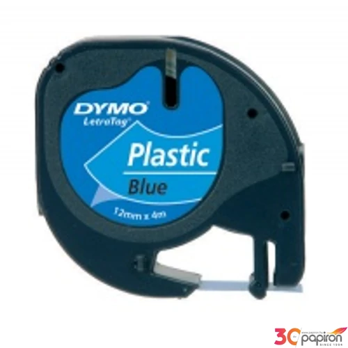 Feliratozó szalag Dymo 12x4m DYMO 59426/S0721600 kék-fekete Feliratozógéphez szalagok