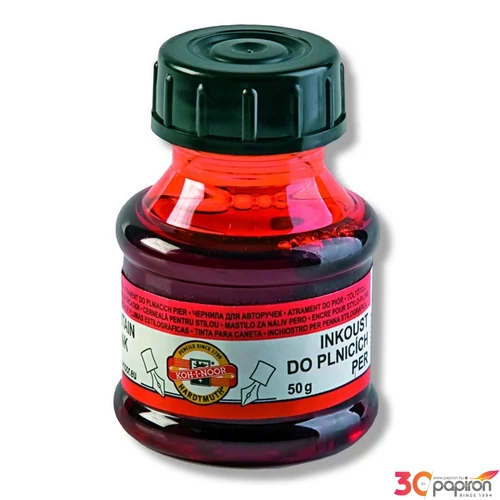 Tinta 50ml piros Koh-I-Noor 141502 iskolaszer- tanszer