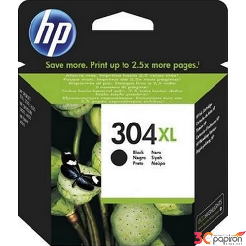 Tintapatron HP304XL N9K08AE BA3 fekete, 300oldal DeskJet 3720,3730 nyomtatókhoz