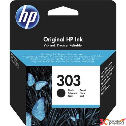 Tintapatron HP 303 fekete T6N02AE 
