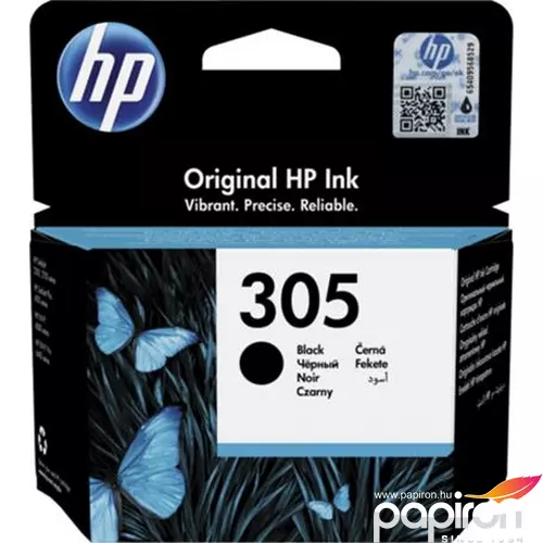 Tintapatron HP 305 fekete DesignJet 2320,2710 4120 nyomtató eredeti HP tintapatron