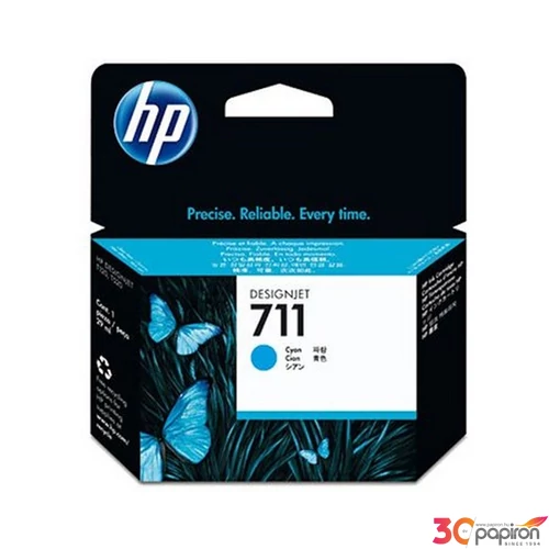 Tintapatron HP 711 cián  