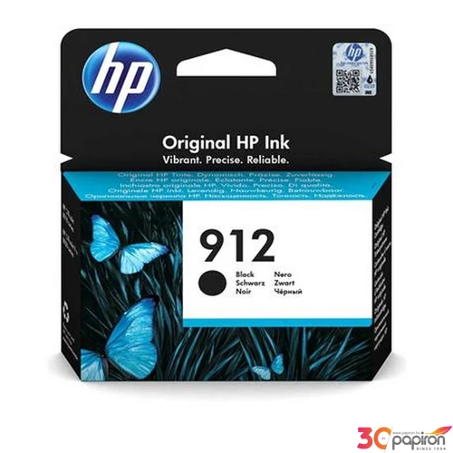 Tintapatron HP 912 Officejet, 8023 All in One nyomtatókhoz fekete, 315 oldal