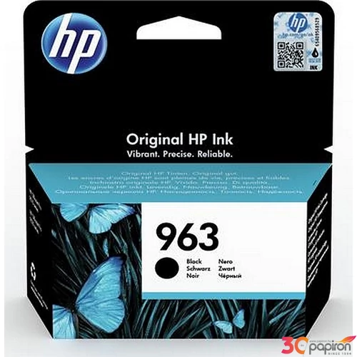 Tintapatron HP 963 OfficeJet Pro 9010,9020 nyomtatókhoz fekete, 1000 oldal