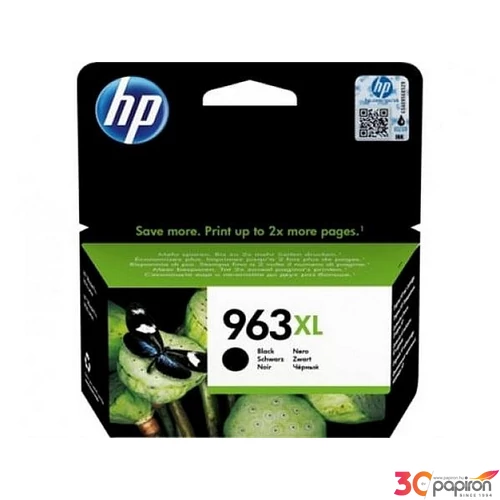 Tintapatron HP 963XL black OfficeJet Pro 9010,9020 nyomtatókhoz fekete, 2000 oldal