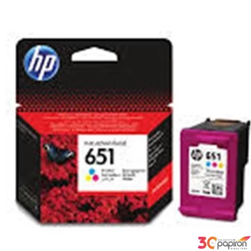 Tintapatron HP C2P11AE színes, 651, 300oldal Deskjet Ink Advantage 5575 géphez