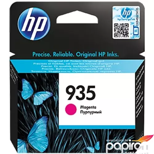 Tintapatron HP C2P21AE színes, 935 vörös, 400oldal OfficeJet Pro 6830 géphez