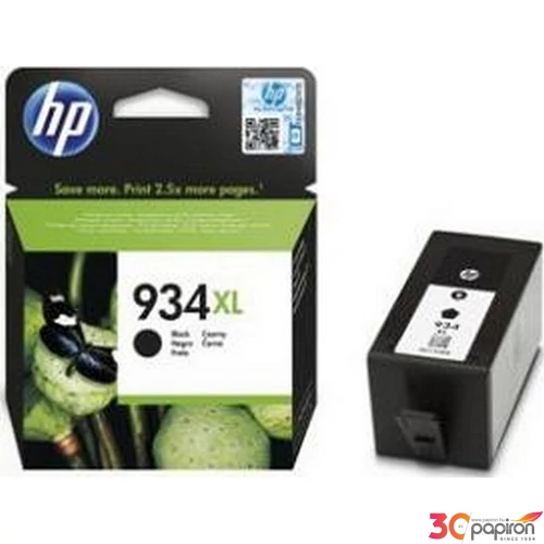 Tintapatron HP C2P23AE BGX 934XL fekete 1000oldal OfficeJet Pro 6830 nyomtatóhoz