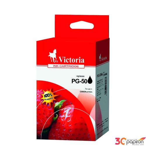 Festékpatron Victoria fekete CANON Nr.PG-50 22ml