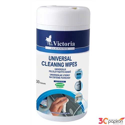 Tisztító kendő univerzális Victoria általános felületre 100 db