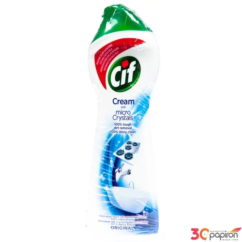 Cif folyékony súroLó 250ml Cream Original/fehér 16db/karton;304db/sor;2128db/raklap
